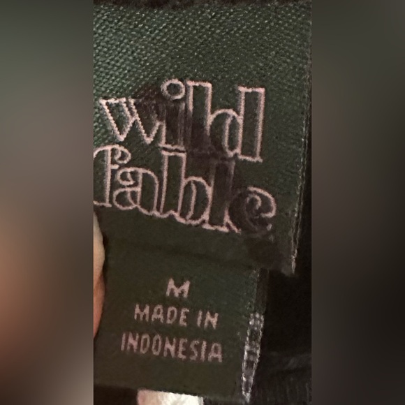 Black Cropped Hoodie - Picture 2 of 4